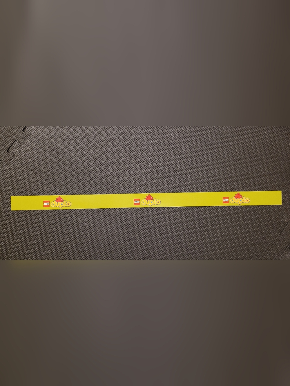 Authentic LEGO Duplo Store Shelf Strip Talker 60.96cm X 3.2cm (24"X1.25") NEW